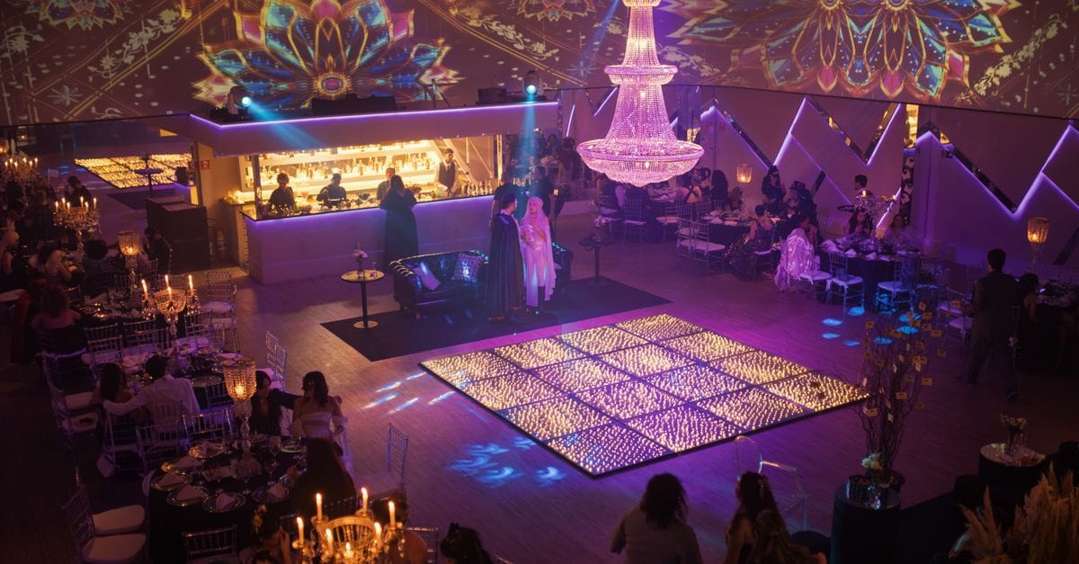 Corporate Event Conference Setup