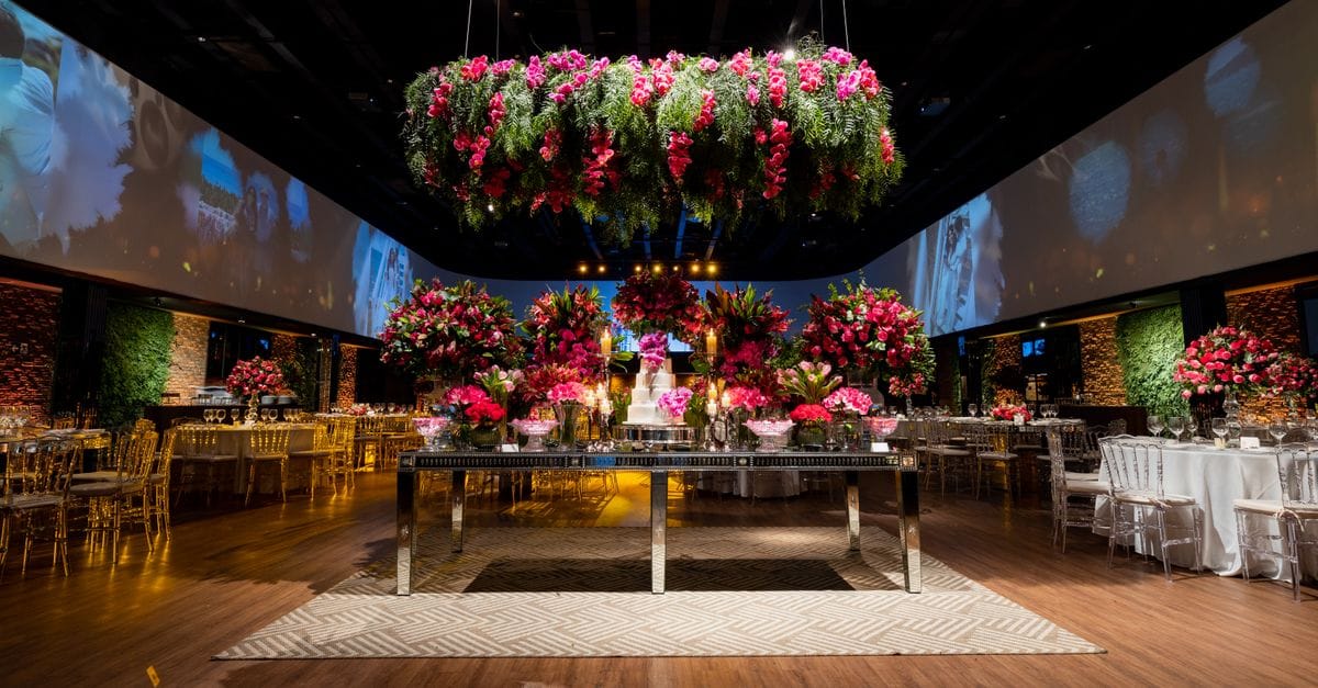 Anniversary Dinner Setup